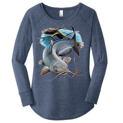 Channel Catfish Women's Perfect Tri Tunic Long Sleeve Shirt