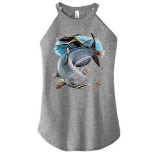 Channel Catfish Women's Perfect Tri Rocker Tank