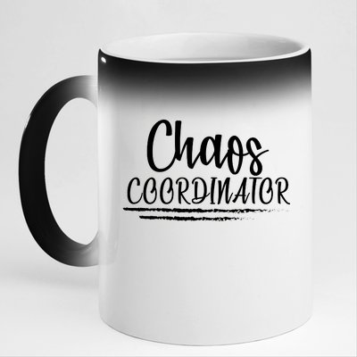 Chaos Coordinator 11oz Black Color Changing Mug