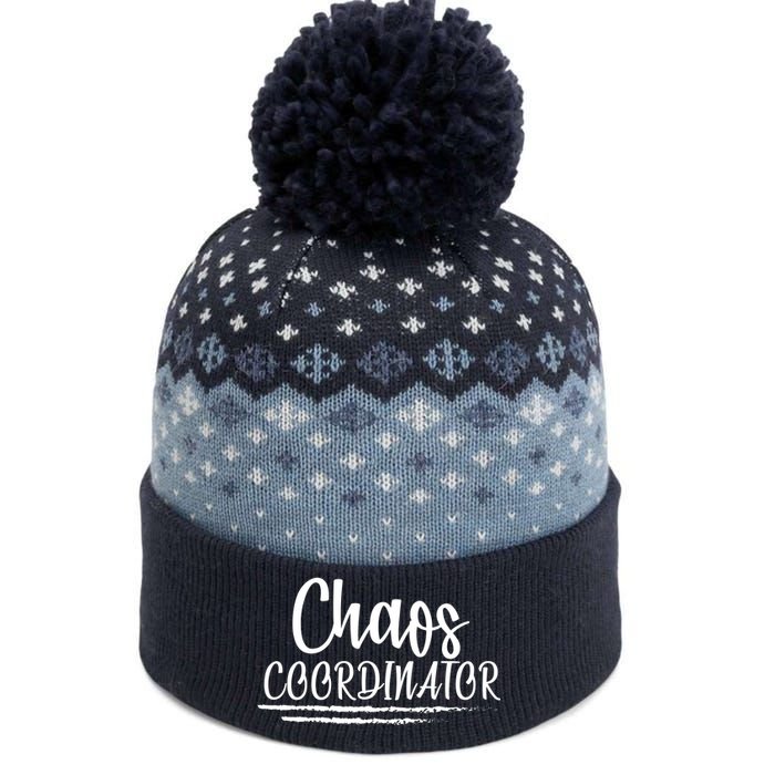 Chaos Coordinator The Baniff Cuffed Pom Beanie