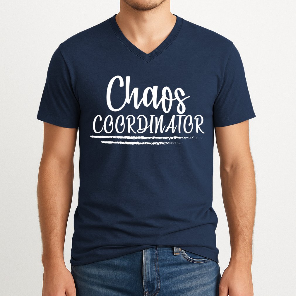 Chaos Coordinator V-Neck T-Shirt