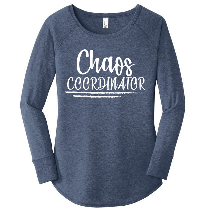 Chaos Coordinator Women's Perfect Tri Tunic Long Sleeve Shirt