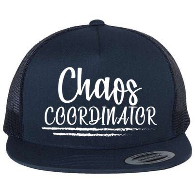 Chaos Coordinator Flat Bill Trucker Hat