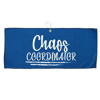Chaos Coordinator Large Microfiber Waffle Golf Towel