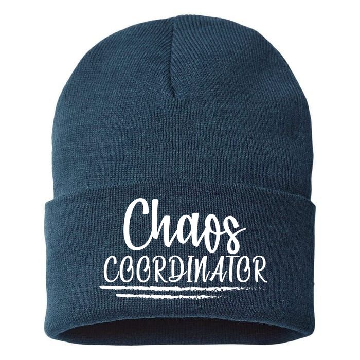 Chaos Coordinator Sustainable Knit Beanie