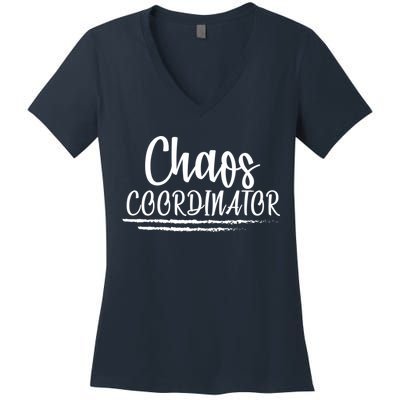 Chaos Coordinator Women's V-Neck T-Shirt