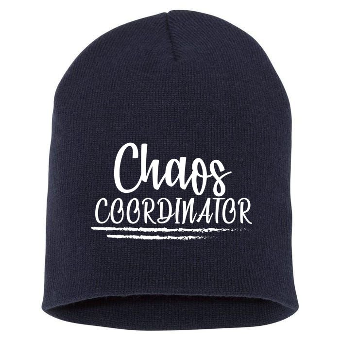 Chaos Coordinator Short Acrylic Beanie