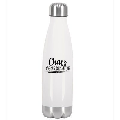 Chaos Coordinator Stainless Steel Insulated Water Bottle