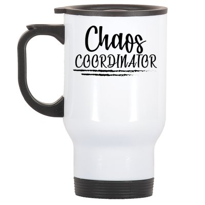 Chaos Coordinator Stainless Steel Travel Mug