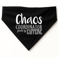 Chaos Coordinator Fueled By Caffeine USA-Made Doggie Bandana