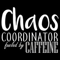 Chaos Coordinator Fueled By Caffeine USA-Made Doggie Bandana