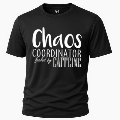 Chaos Coordinator Fueled By Caffeine Performance Shirt