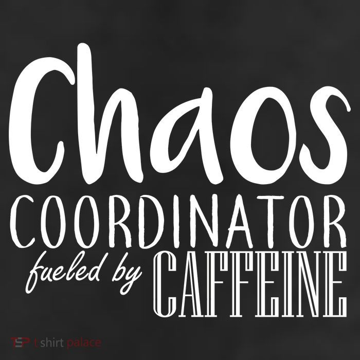 Chaos Coordinator Fueled By Caffeine 25L Jumbo Tote