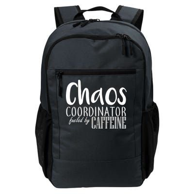 Chaos Coordinator Fueled By Caffeine Daily Commute Backpack