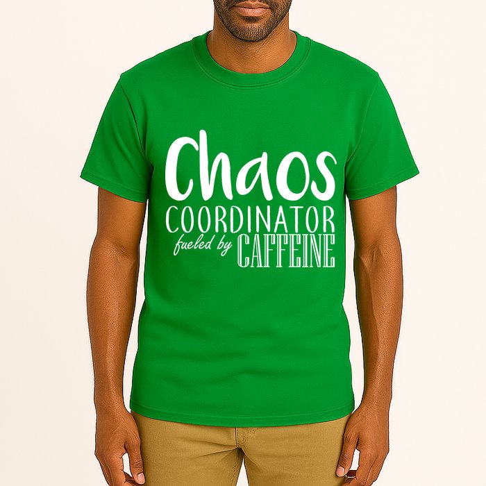 Chaos Coordinator Fueled By Caffeine Tall T-Shirt
