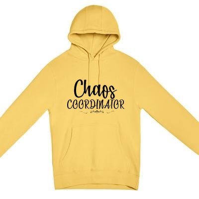 Chaos Coordinator Logo Premium Pullover Hoodie