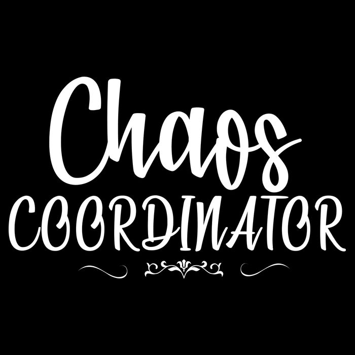 Chaos Coordinator Logo Apron
