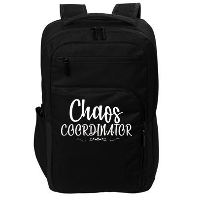 Chaos Coordinator Logo Impact Tech Backpack