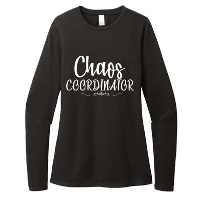 Chaos Coordinator Logo Womens CVC Long Sleeve Shirt