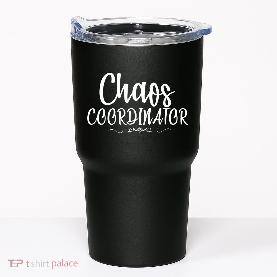 Chaos Coordinator Logo Tumbler