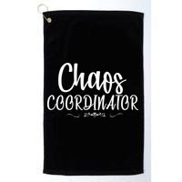 Chaos Coordinator Logo Golf Towel