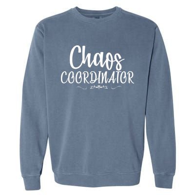 Chaos Coordinator Logo Garment-Dyed Sweatshirt