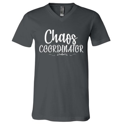 Chaos Coordinator Logo V-Neck T-Shirt