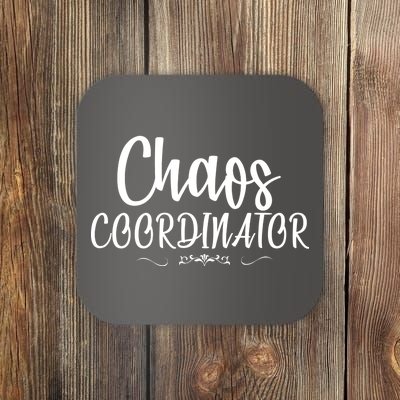 Chaos Coordinator Logo Coaster