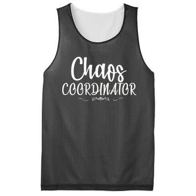 Chaos Coordinator Logo Mesh Reversible Basketball Jersey Tank