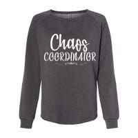 Chaos Coordinator Logo Womens California Wash Sweatshirt