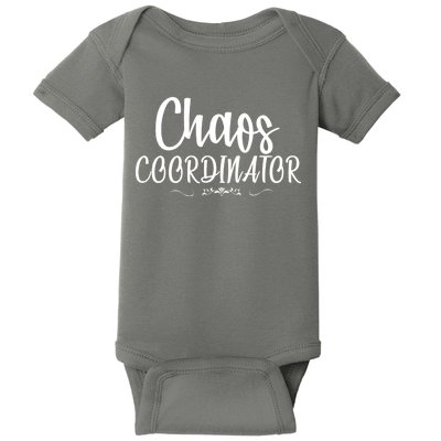 Chaos Coordinator Logo Baby Bodysuit