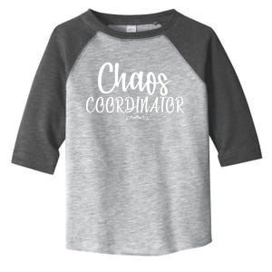 Chaos Coordinator Logo Toddler Fine Jersey T-Shirt