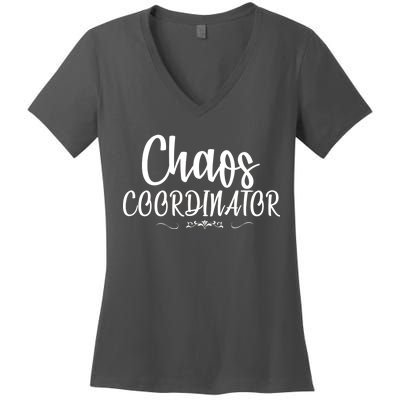 Chaos Coordinator Logo Women's V-Neck T-Shirt