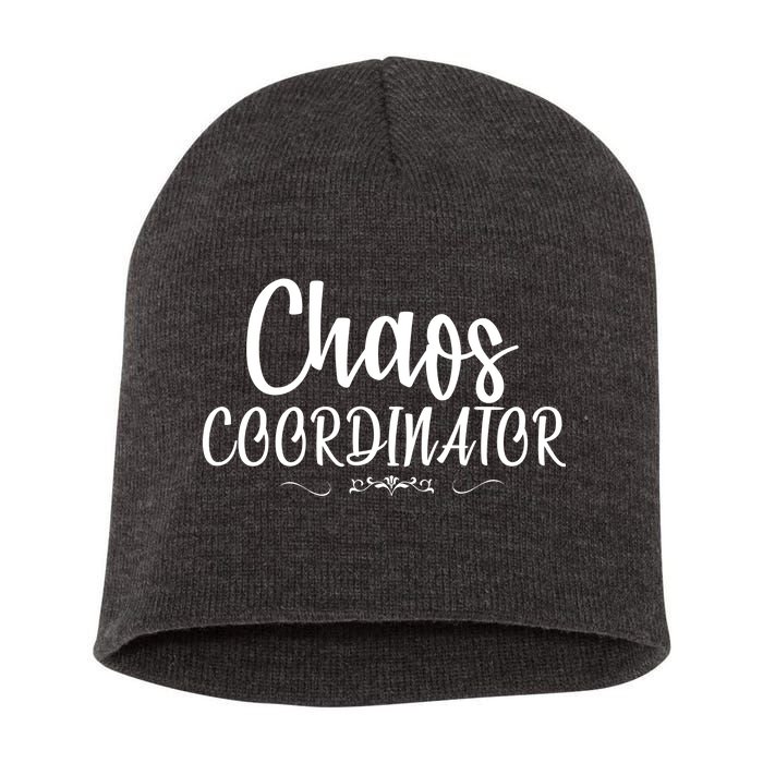 Chaos Coordinator Logo Short Acrylic Beanie