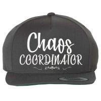 Chaos Coordinator Logo Wool Snapback Cap