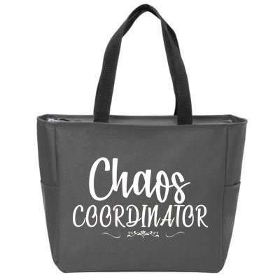 Chaos Coordinator Logo Zip Tote Bag