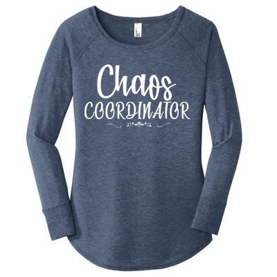 Chaos Coordinator Logo Women's Perfect Tri Tunic Long Sleeve Shirt