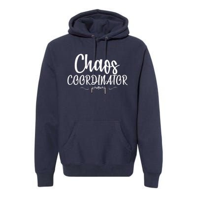 Chaos Coordinator Logo Premium Hoodie