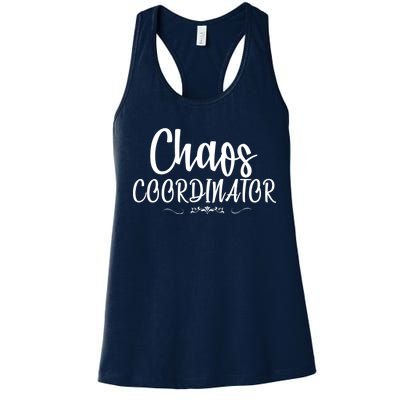 Chaos Coordinator Logo Women's Racerback Tank