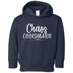 Chaos Coordinator Logo Toddler Hoodie