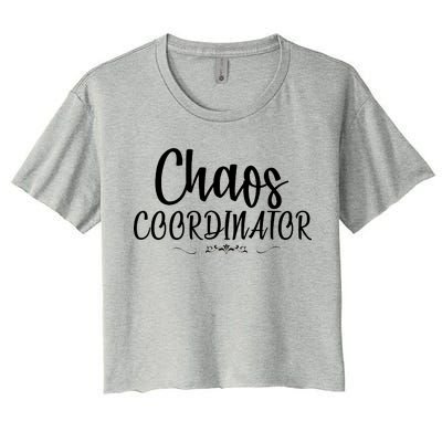 Chaos Coordinator Logo Women's Crop Top Tee