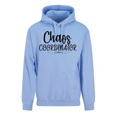 Chaos Coordinator Logo Unisex Surf Hoodie