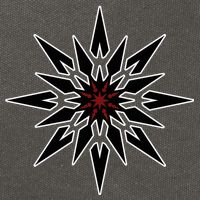 Chaos Star Cotton Canvas Backpack