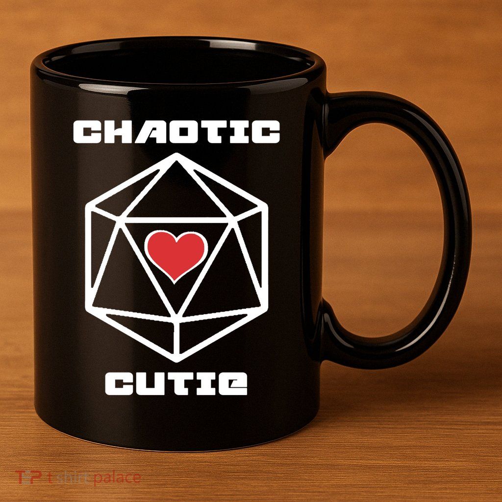 Chaotic Cutie 11oz C Handle Ceramic Mug