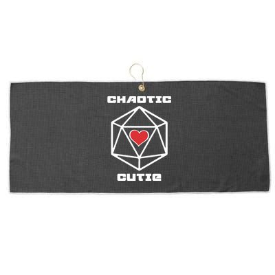 Chaotic Cutie Large Microfiber Waffle Golf Towel