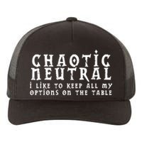 Chaotic Neutral Alignment Yupoong Adult 5-Panel Trucker Hat