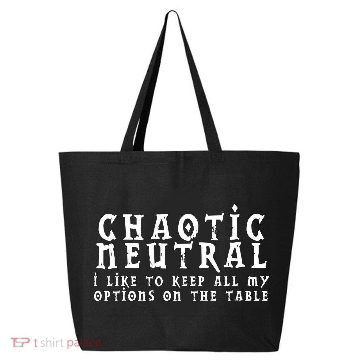 Chaotic Neutral Alignment 25L Jumbo Tote