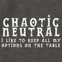 Chaotic Neutral Alignment Vector Backpack