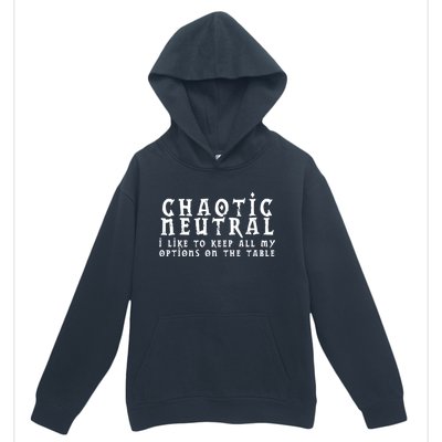 Chaotic Neutral Alignment Urban Pullover Hoodie