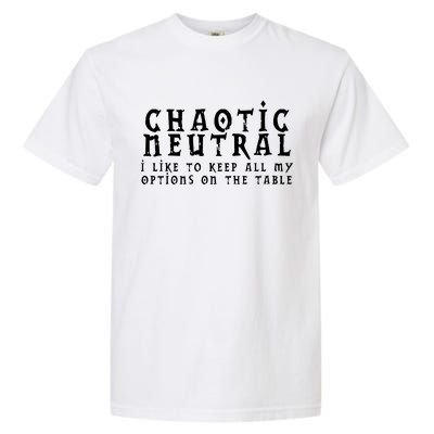 Chaotic Neutral Alignment Garment-Dyed Heavyweight T-Shirt